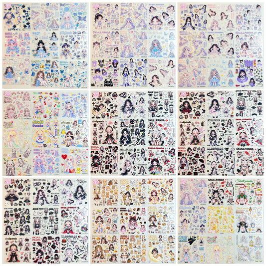 浮き彫りシール【19-27】 （別発送・合算不可)18枚以上ご購入で送料無料／9枚以下の場合は送料649円が別途必要となります（沖縄別途）