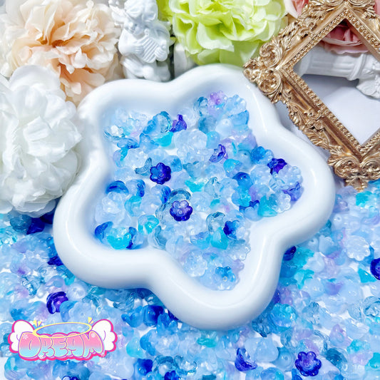 「L005」塩の匂いの空 青い ブール 水色 ミックス 高品質るりー鈴蘭 スズラン すずらん