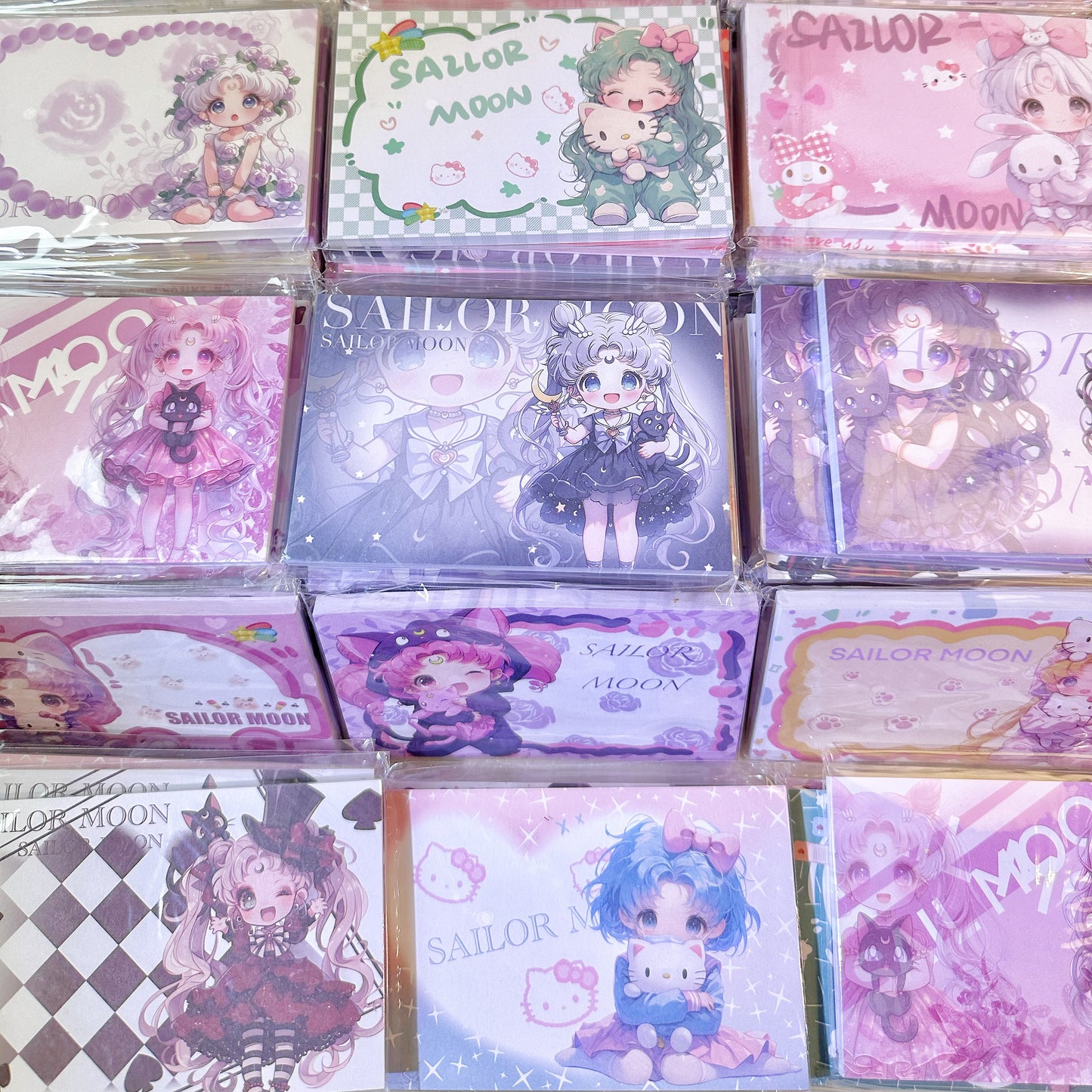 「G002メモゲーム」【しんちゃん】【カードキャプターさくら】【ZORAA】【SP】【LABUBU】【DORA】【セーラームーン】【さんのりお サンノリオ】5000/5冊のメモ＋一回のコリントゲーム（ランダムで1、2、3、4冊をゲット）シークレット率：40％「当たる最低10冊、足りない場合は補充します。」【バインダー対象】