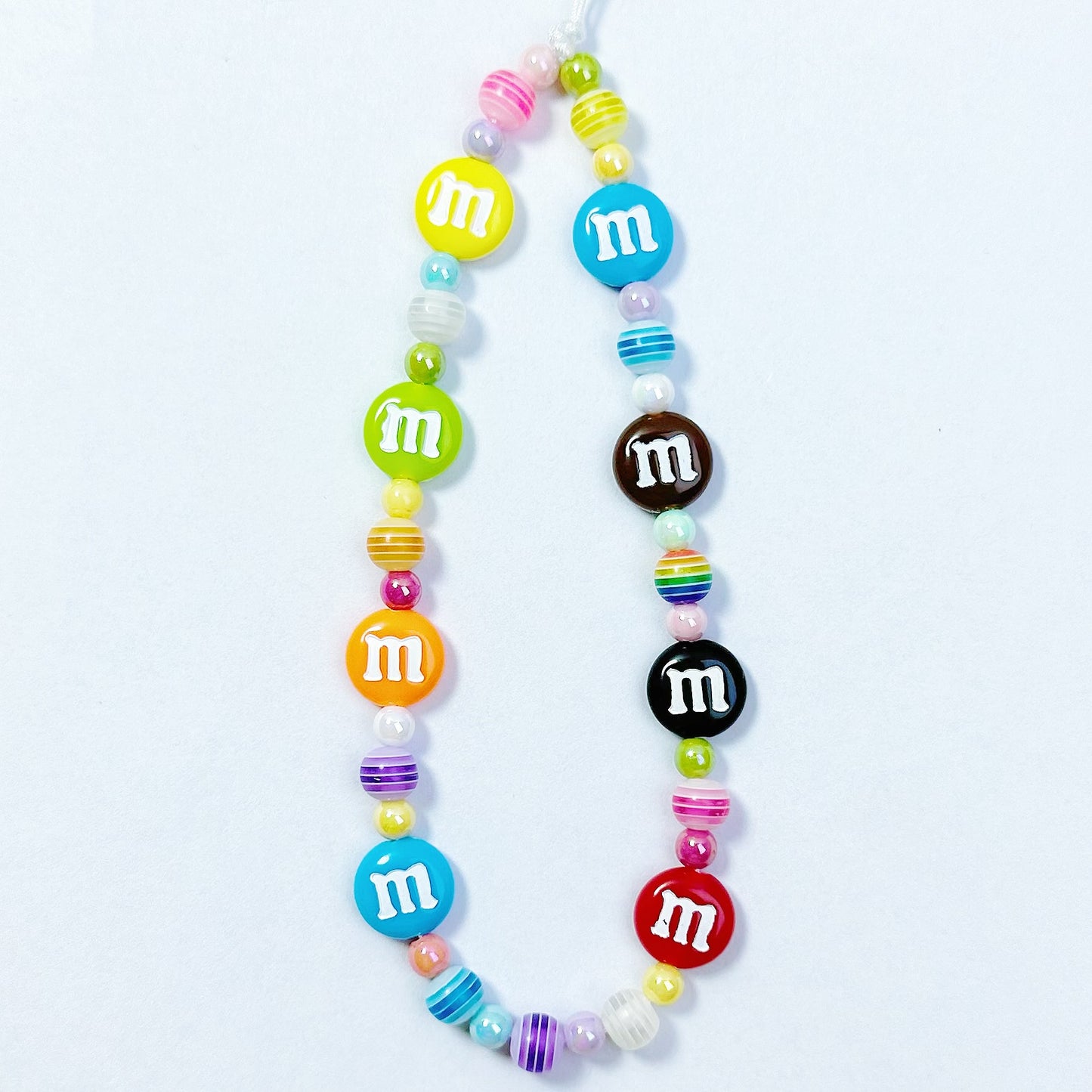 「T103」カラフル M&Mミルクチョコレート ビーズ