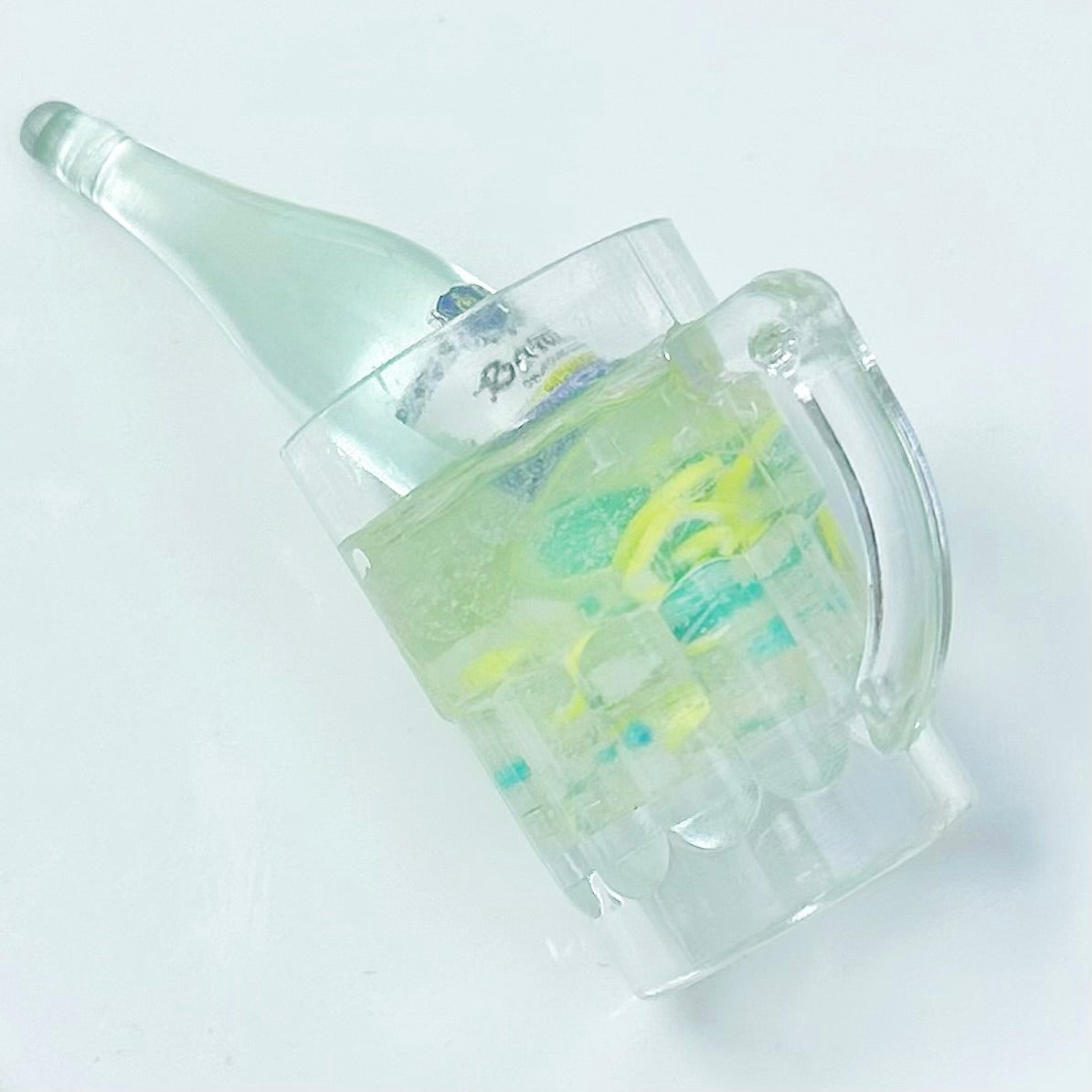 「S046」カクテル  かんつき カワイイ カラフル 3×5.5cm（夜光）