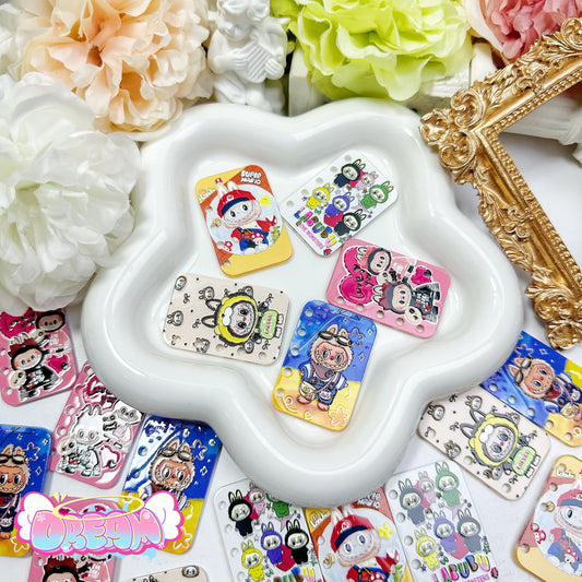「S051」らぶぶ ラブブ  ミニ本  片面立体的  4cm×2.7cm