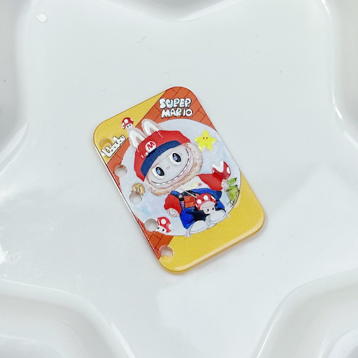 「S051」らぶぶ ラブブ  ミニ本  片面立体的  4cm×2.7cm