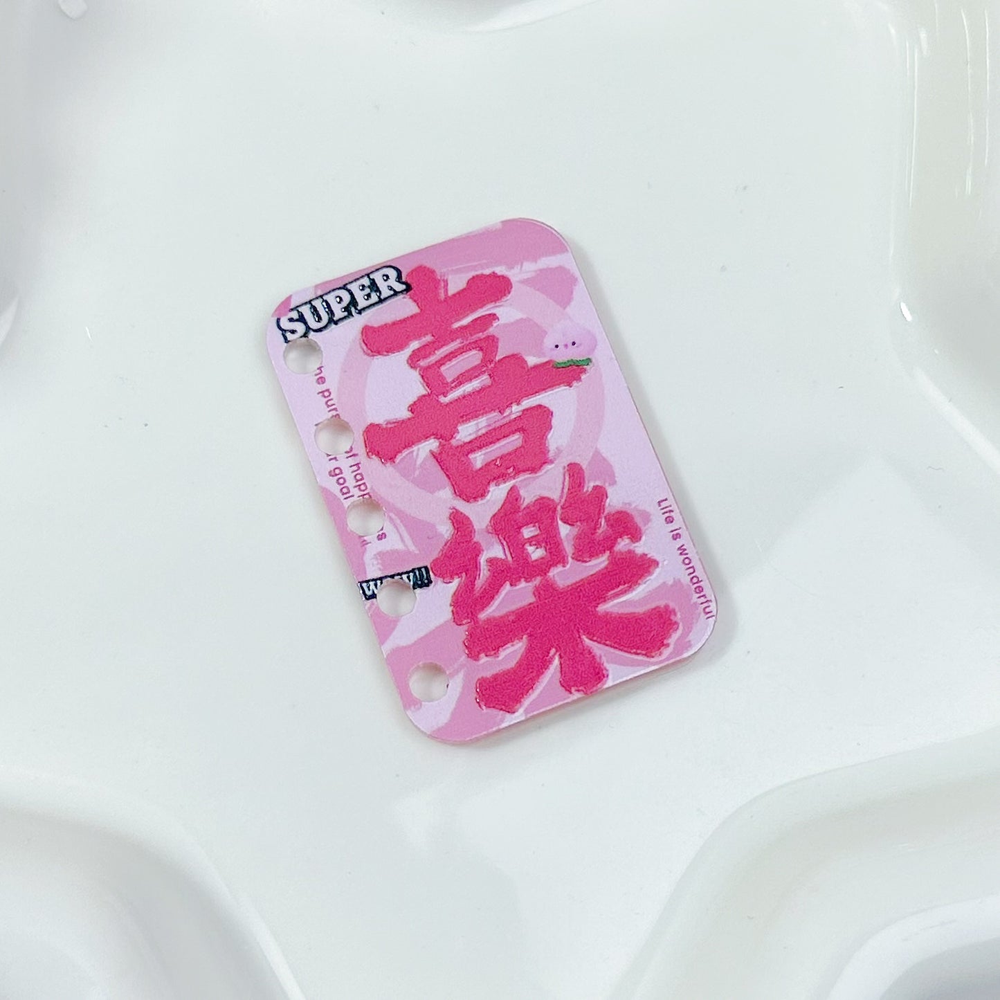 「S050」セーラームー  ミニ本  片面立体的  4cm×2.7cm