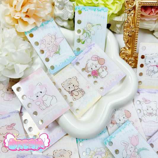 「R329」Mikko ミニ本穴あり 6センチ（アクリルカード）
