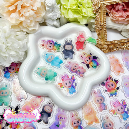 「R339」LABUBU  4cm アクリル（ランダムパターン）