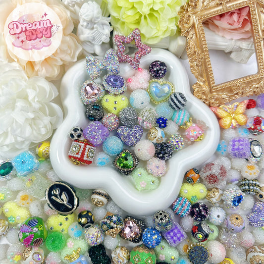 お楽しみ袋🎁開け開け「G277」スペシャル仕様 ビーズ ネパールダイヤボール メタルアロイ加工