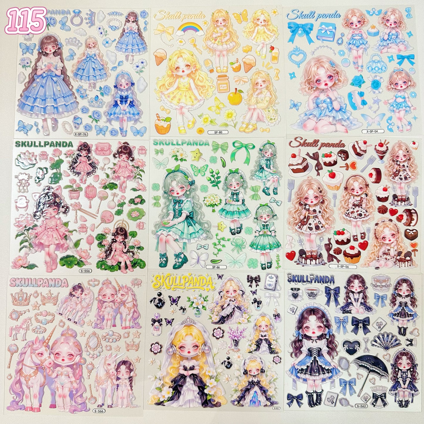 浮き彫りシール【113-121】 （別発送・合算不可)18枚以上ご購入で送料無料／9枚以下の場合は送料649円が別途必要となります（沖縄別途）一部サイズは大きめ