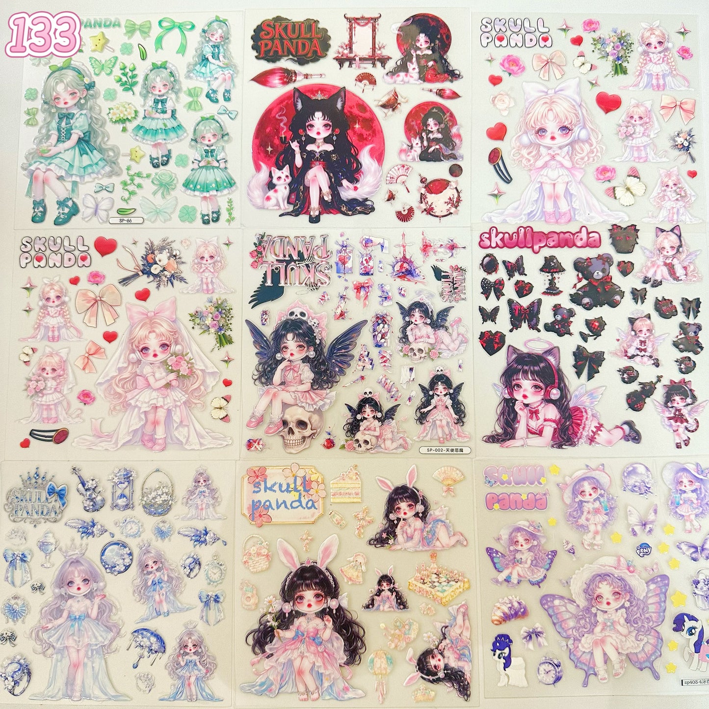 浮き彫りシール【131-139】 （別発送・合算不可)18枚以上ご購入で送料無料／9枚以下の場合は送料649円が別途必要となります（沖縄別途）一部サイズは大きめ
