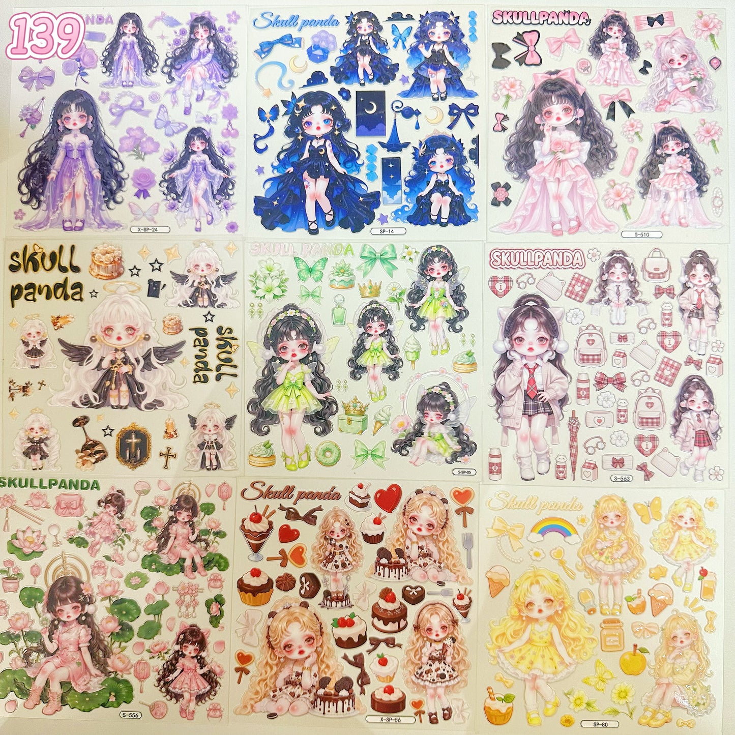 浮き彫りシール【131-139】 （別発送・合算不可)18枚以上ご購入で送料無料／9枚以下の場合は送料649円が別途必要となります（沖縄別途）一部サイズは大きめ